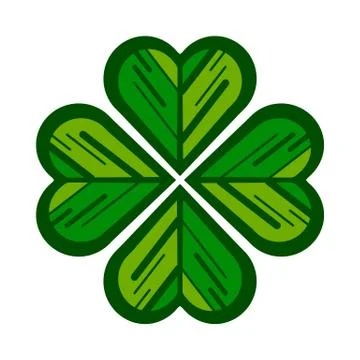 Lucky Clover Stock Illustration