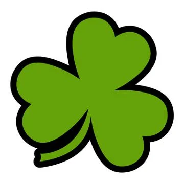 Lucky Clover Stock Illustration