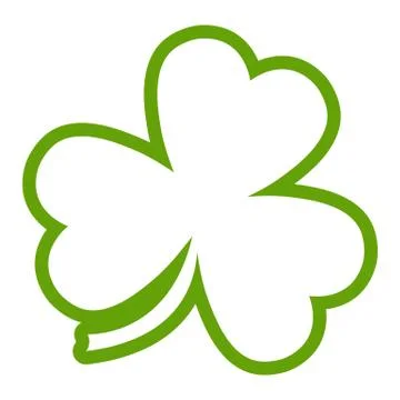 Lucky Clover Stock Illustration