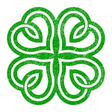 Lucky Clover Stock Illustration