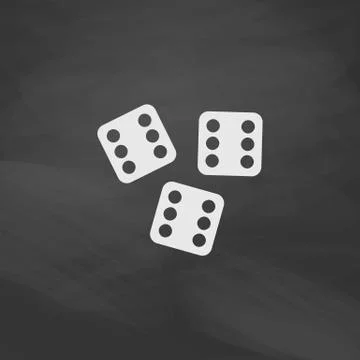 Lucky computer symbol Stock Illustration