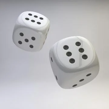 Lucky dice Stock Illustration