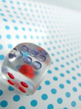 Lucky dice 스톡 사진