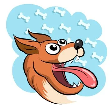 Lucky Dog Stock Illustration