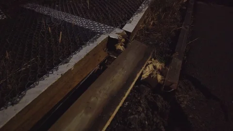 Lucky driver is checked for injuries in dangerous accident. Video stock 104671690