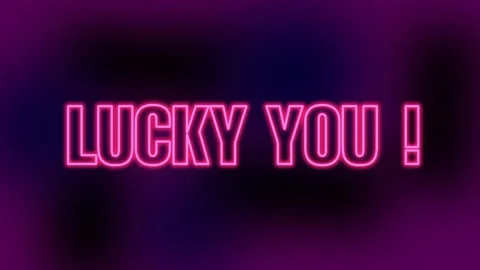 Lucky you! Stock Footage 153695765