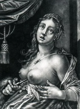 Lucretia.. Stock Illustration