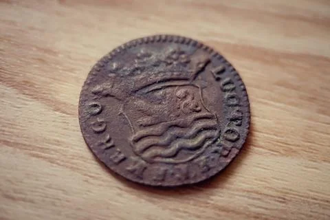 Luctor coin 스톡 사진
