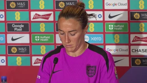 Lucy Bronze says 'not enough is being done' by social media companies after Jes Stock Footage 313455349