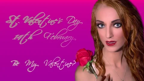 Lucy valentine Video stock 168955839