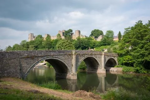 Ludlow bridge Stock Photos