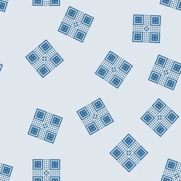 Ludo board board table glyph seamless pattern Stock Illustration