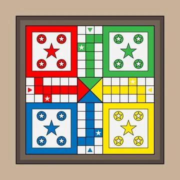 Ludo Game Stock Illustration