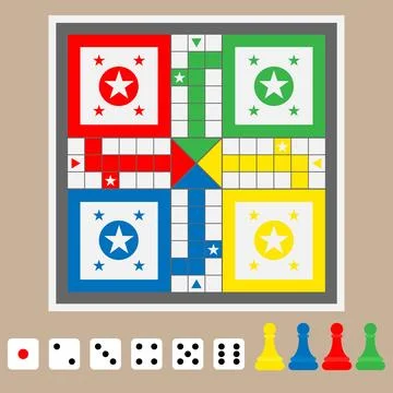 Ludo Pack Stock Illustration