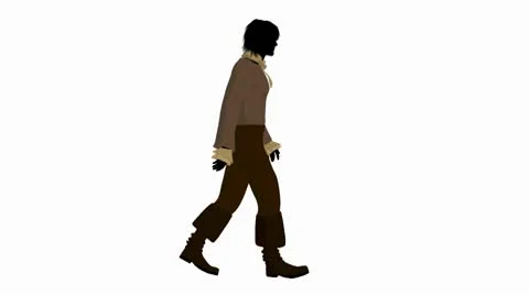 Ludwig van beethoven walking Stock Footage 8916626