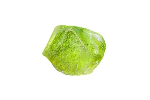 Ludwigite in peridot Stock-Fotos
