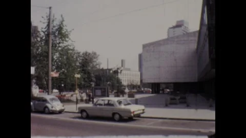 Ludwigshafen Tram Stock Footage 252735328