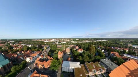 Lueneburg - City View Stock Footage 160926448
