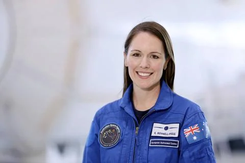 Luft- und Raumfahrtingenieurin und angehende Astronautin Katherine Bennell... Stock Photos