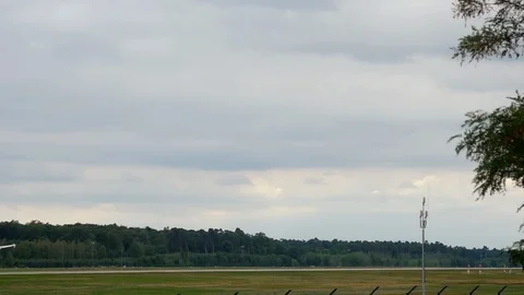 Lufthansa plane is gaining altitude Stock Footage 115814828