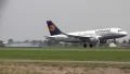Lufthansa plane landing HD Footage