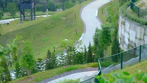 Luge Track Stock-Footage 284823249