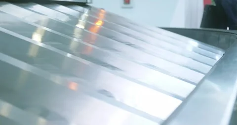 Luggage Carousel in Motion at Airport Stock Footage 323683033