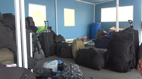 Luggage Stock Footage 80540137