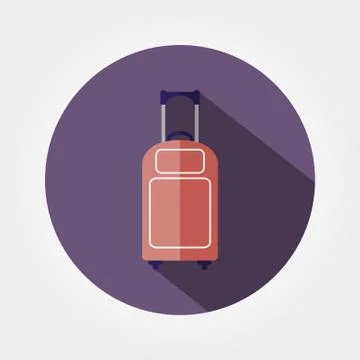 Luggage icon Stock Illustration