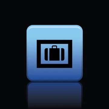Luggage icon web Stock Illustration