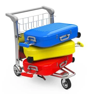 The luggage Stock Illustration