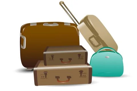 Luggage Illustrazione stock