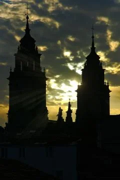 Lugo Cathedral Stock Photos