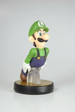 Luigi amiibo Stock Photos