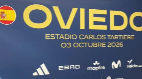 Luis de la Fuente attends presentation of Spain-Czech Republic Nations League ma Stock Footage 345155473