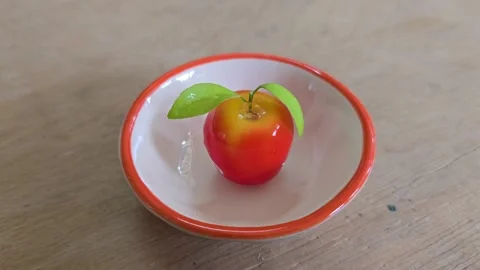 Luk chup, Thai desert. 库存影片 328711637
