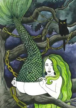 Lukomorye Stock Illustration