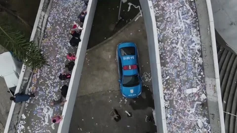 Lula pulls narrowly ahead of Bolsonaro with 93 pct. of votes counted, Brazil, BR Stock Footage 217196971