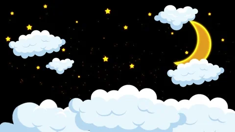 Lullaby sleep video Stock Footage 243375040