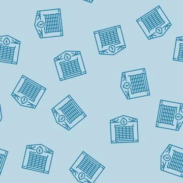 Lumber drying process line seamless pattern 스톡 일러스트