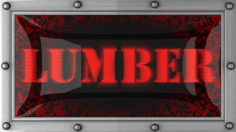 Lumber on led Stock Footage 8752326