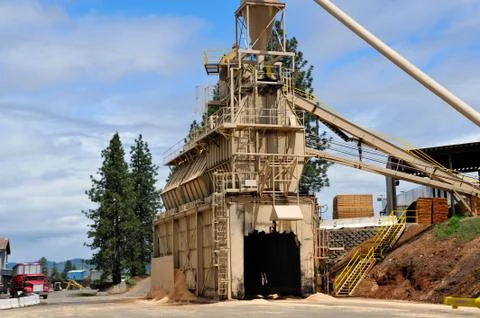 Lumber mill Stock Photos