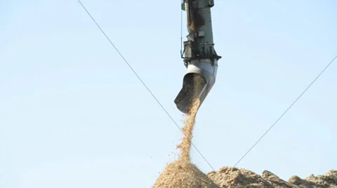 Lumber Mill Wood Chipper Stock Footage 39827670