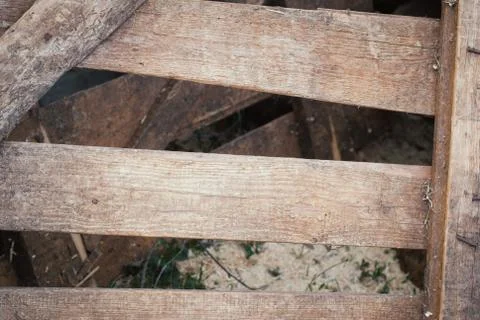 Lumber, wood for processing, material for carpenter Stock Photos