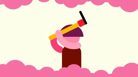 Lumberjack with Axe Stock Footage 335667362