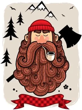 Lumberjack Stock Illustration