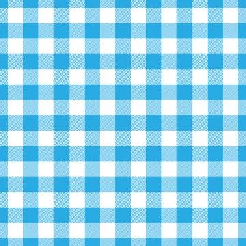 Lumberjack plaid pattern in blue and black. Seamless vector pattern. Simple Stock Illustration