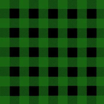 Lumberjack plaid pattern Stock Illustration