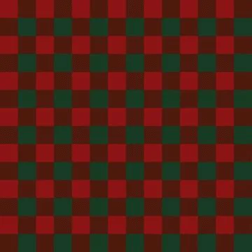 Lumberjack plaid pattern Stock Illustration