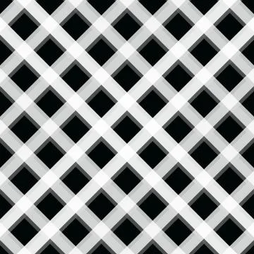 Lumberjack plaid. Scottish pattern in white and black cage. Scottish cage. Bu Stock Illustration